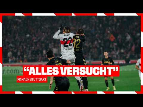 „Kein guter Start“ - Pressekonferenz nach Stuttgart | VfB Stuttgart - 1. FC Köln 3:1