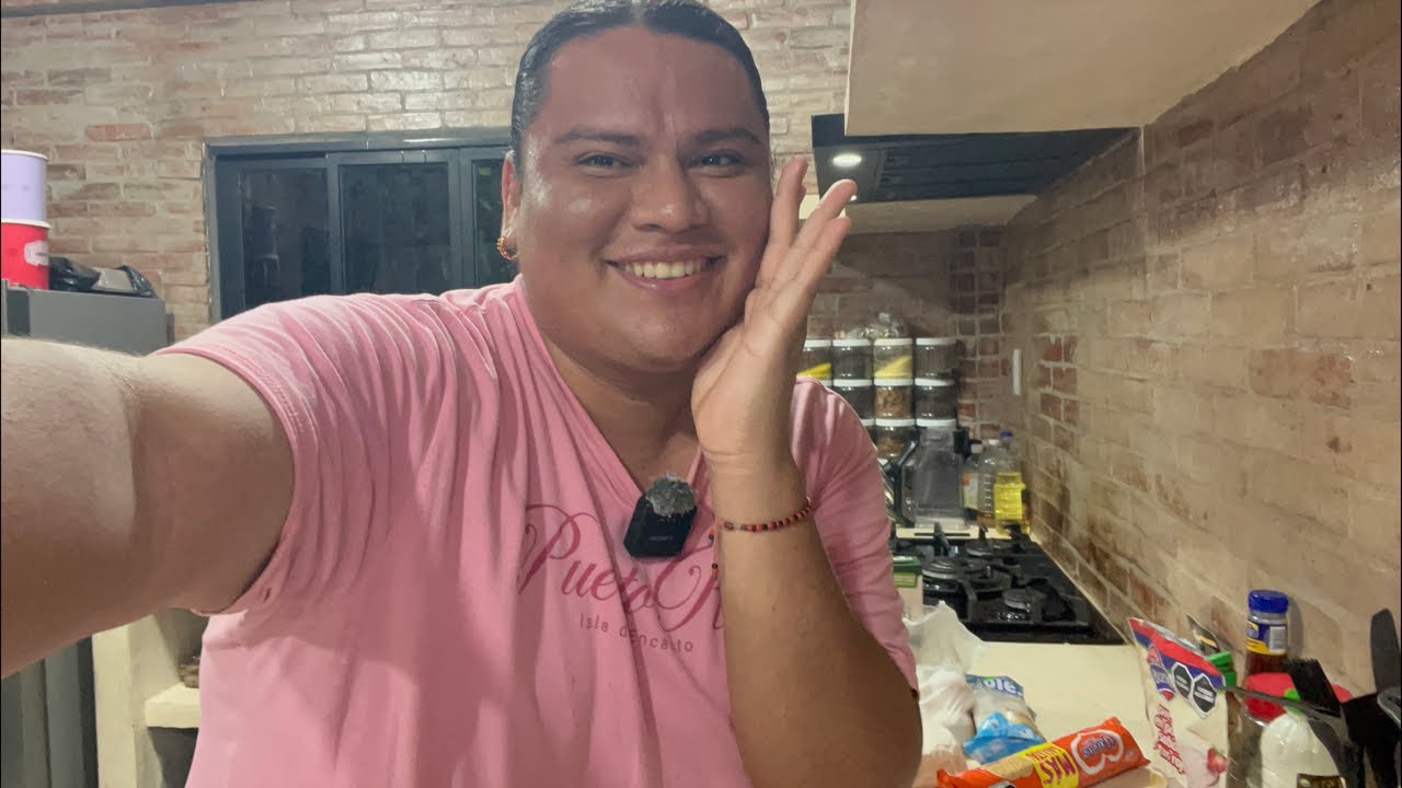 Preparando cena por qué el camarón no llenó jajaja