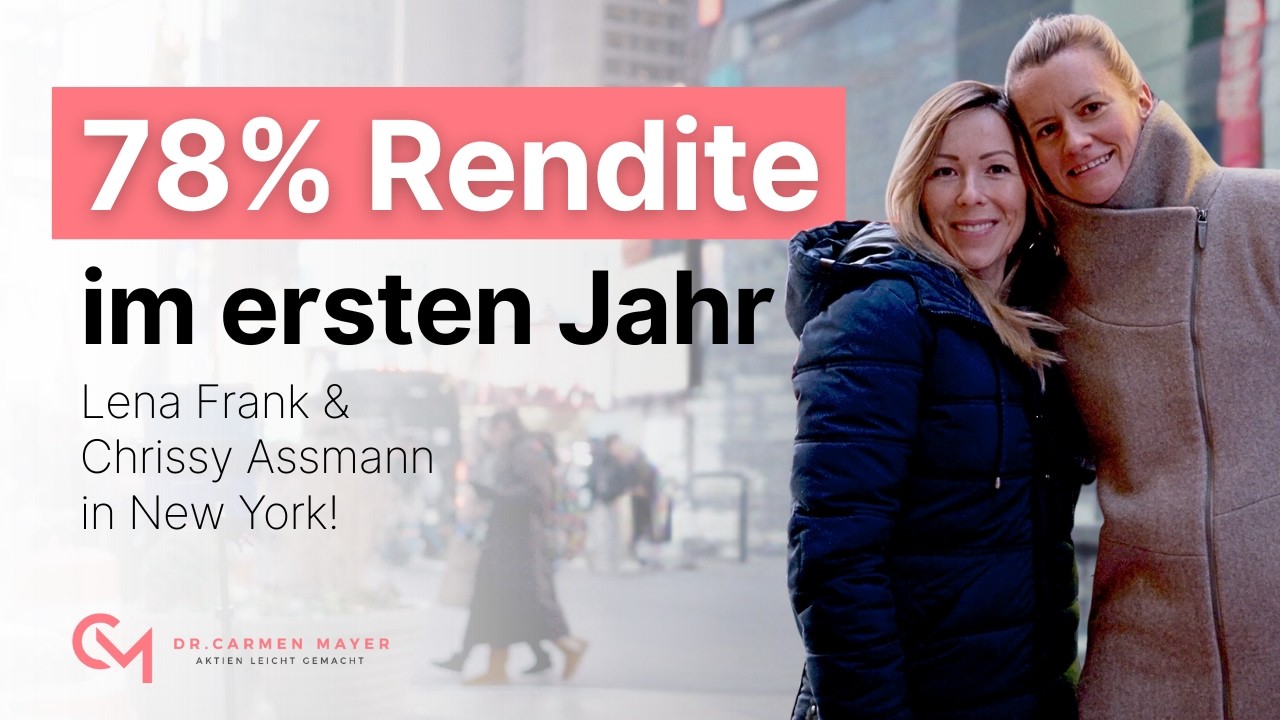 Nach einem Jahr mit Aktien & Börse ging es nach New York! (Dr. Carmen Mayer Erfahrungen)