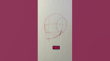 How to draw head from loomis method || Jmarron