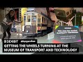 Getting the wheels turning at the Museum of Transport and Technology (MOTAT) | #ReopenRun
