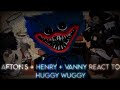//🔪Afton's + Henry + Vanny React To Huggy Wuggy🔪// Pt.1 [?] //
