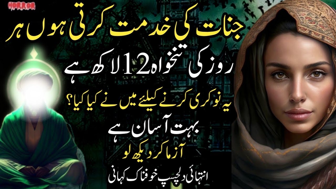 Jinnat Ki Khidmat Karti Hun Har Roz Ki Tankhawa 12 Lakh HaiYhe Nokri Karny Kay Liye Mein Ny Kya Kia?