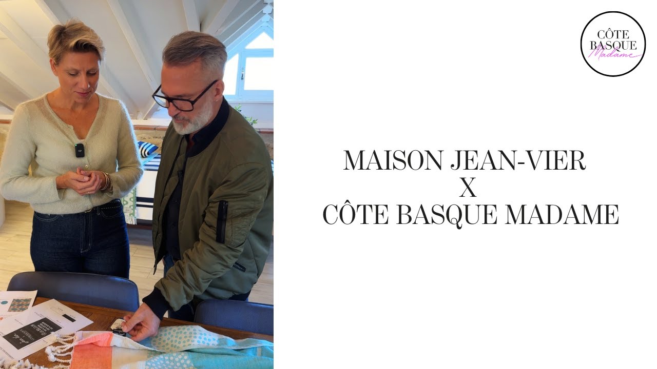 MAISON JEAN-VIER X CÔTE BASQUE MADAME
