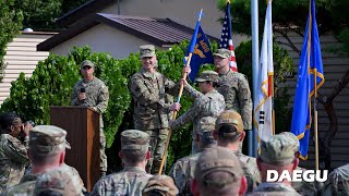 AFN Daegu - 8th MMS Unit Activation Ceremony