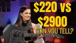 $220 Guitar VS $2900 Guitar ( Can you hear the difference? )