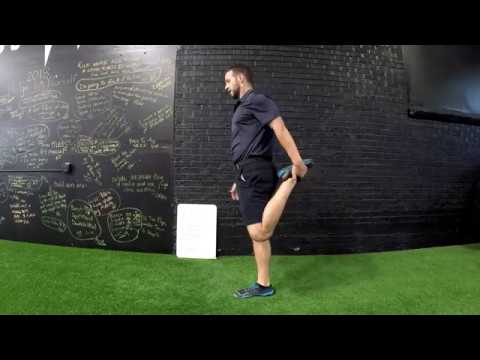 Walking Pull Back Butt Kick