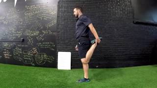 Walking Pull Back Butt Kick