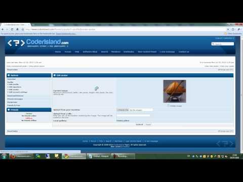 Change your avatar in phpbb3