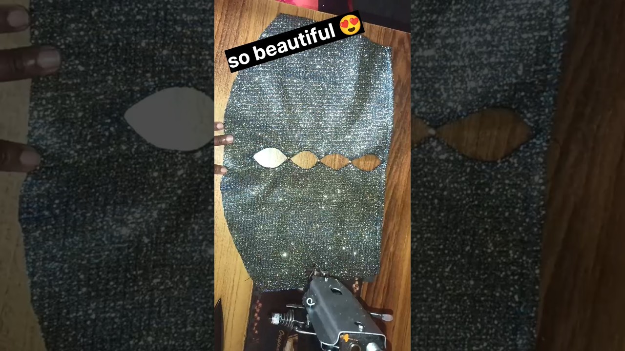 Party wear fabric Sleeve disign stitching 💯💯