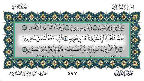 سورة التين - أنس العمادي | Surah At-Tin - Anas Al-Amadi