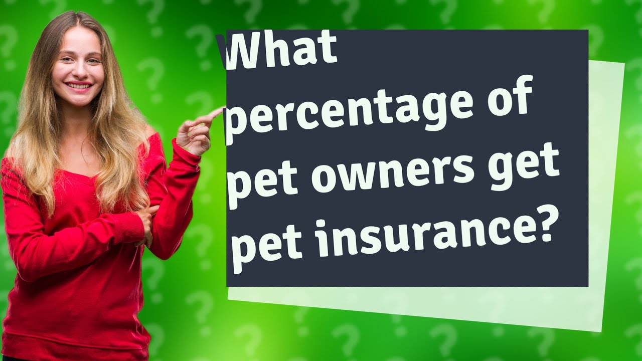 What percentage of pet owners get pet insurance? YouTube