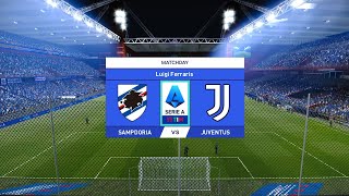 Sampdoria vs Juventus | Stadio Luigi Ferraris | Serie A 2022-23 | PES 2021
