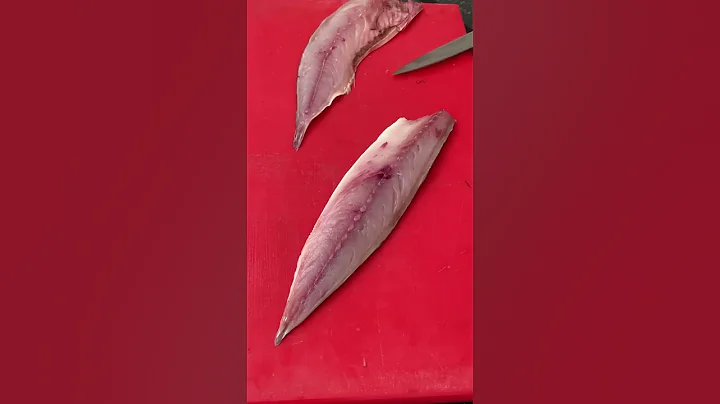 How to quickly make a great mackerel fillet #shorts