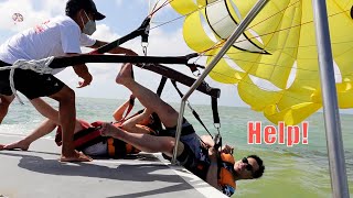 PARASAILING ACCIDENT IN BORACAY | Travel Vlog