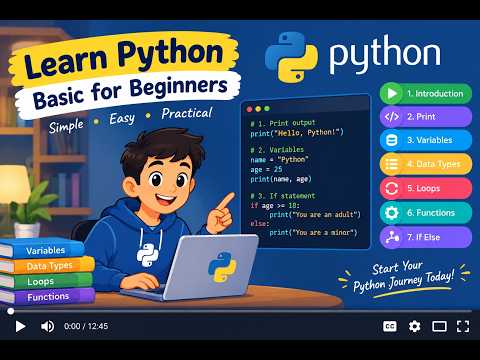 Learn Python Basics — Beginner Tutorial