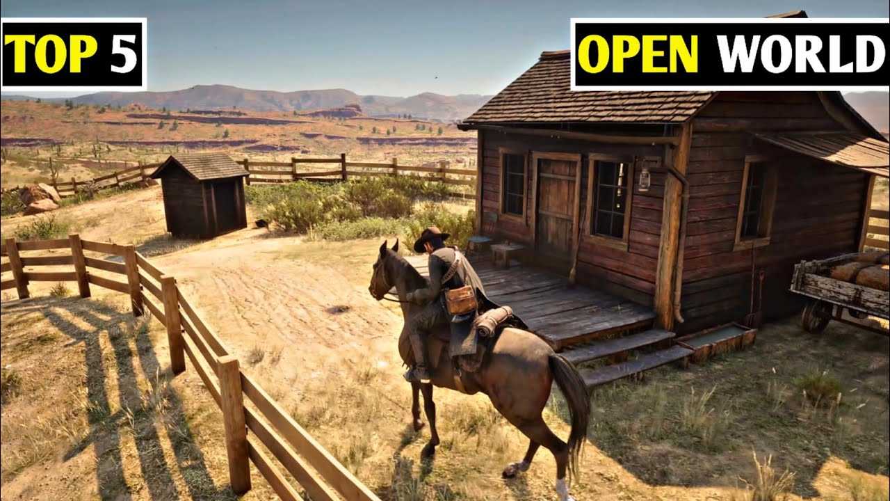 Top 5 Best Open World games for Android || New Open World Games 2023 ...