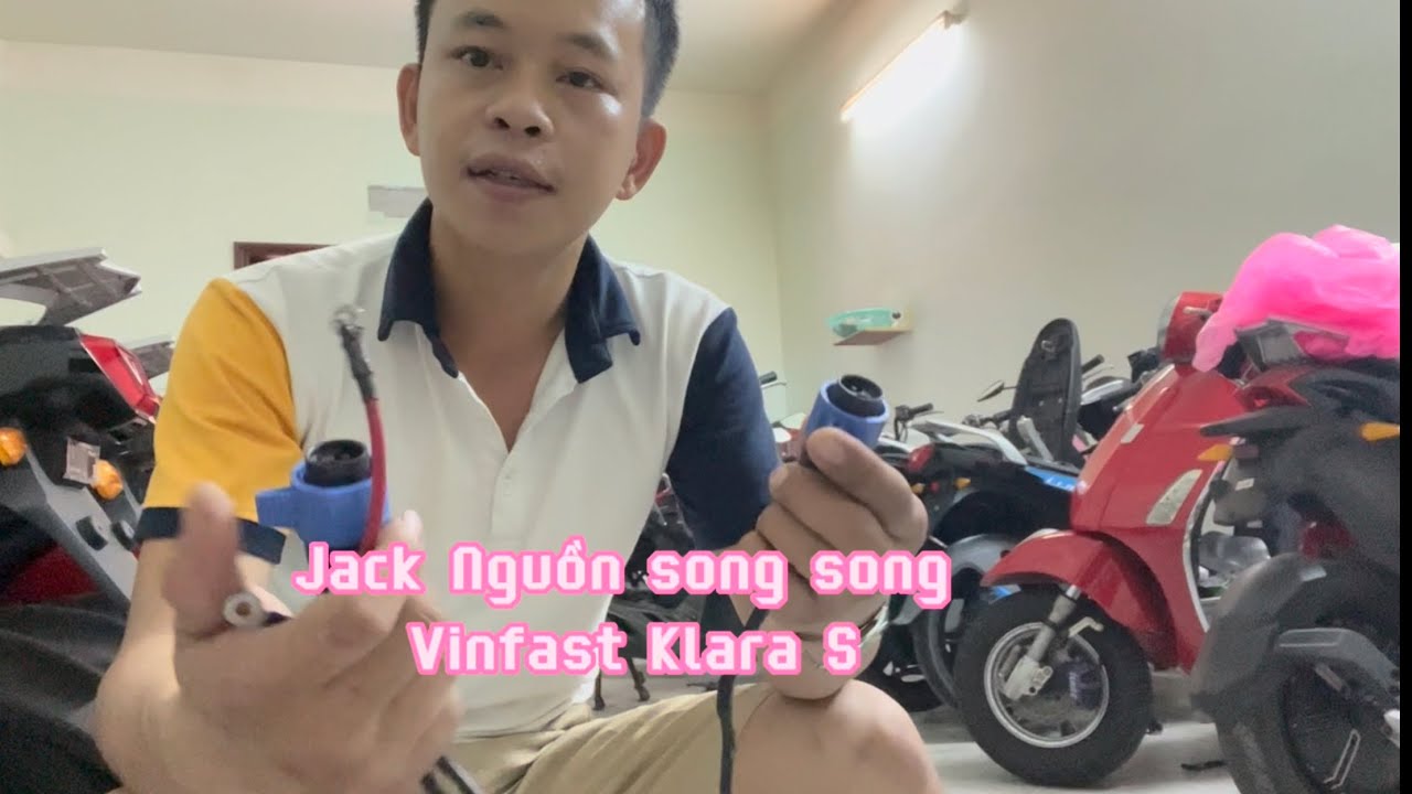 Làm Jack nguồn song song cho Vinfast Klara S
