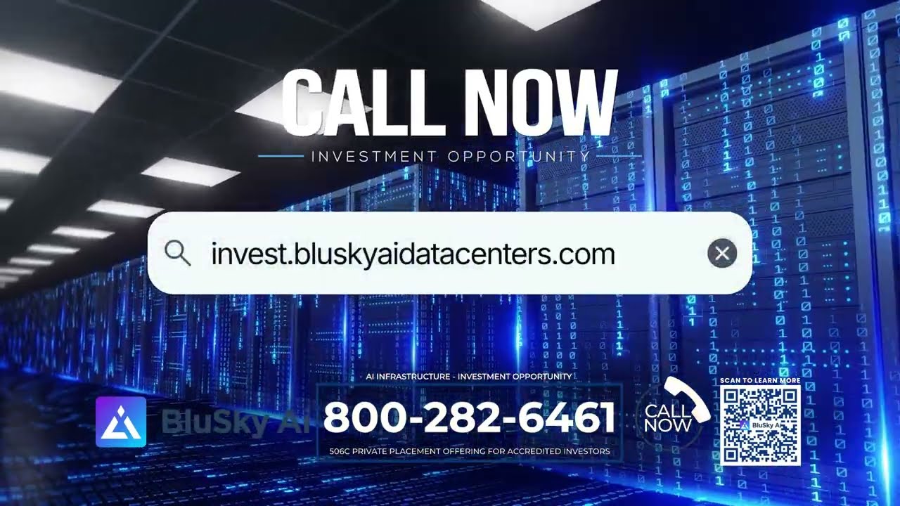 BluSky Ai Data Centers 60sec commercial