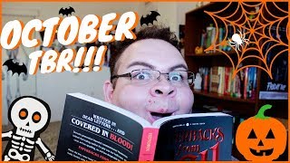 OCTOBER TBR!!! 🎃📚 2018
