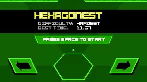 Super Hexagon: Hexagonest (63.28s)