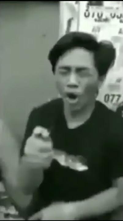 video lucu mulutnya kena bakar korek api