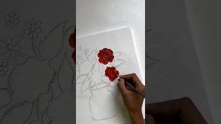 #rose 🌹#drawing 🎨🖌️#colour #painting #drawing #artwork #artist #naturephotography #naturebeauty