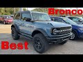 2021 Bronco Wildtrak 2 door Review