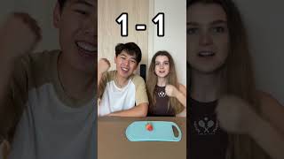 Rock Paper Scissors! (Food Challenge Part 3) #shorts