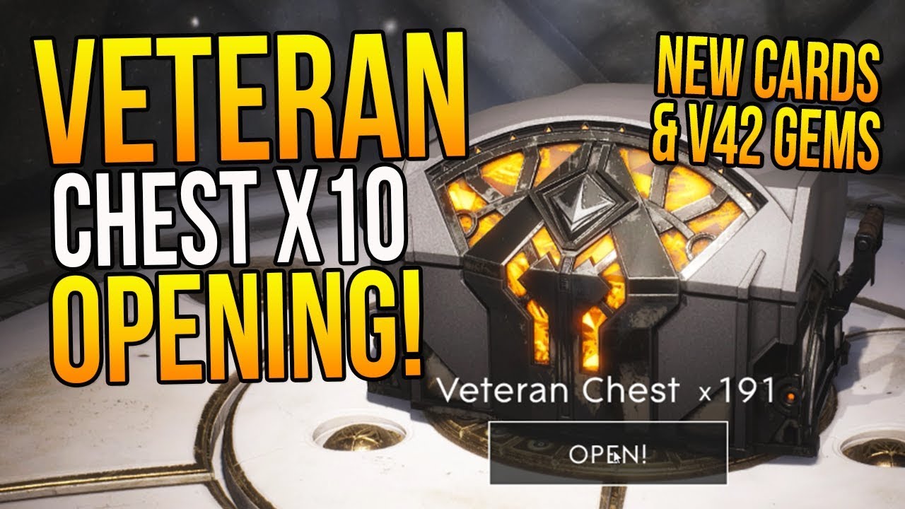 Paragon VETERAN CHEST OPENING! "10 VETERAN CHEST UNBOXING! INSANE LOOT
