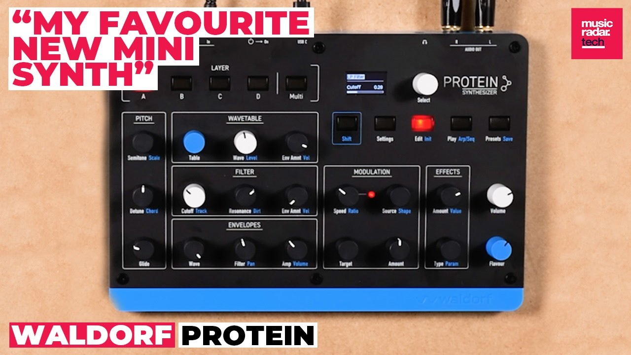 Waldorf Protein review: '90s Microwave oscillators in a $399 mini