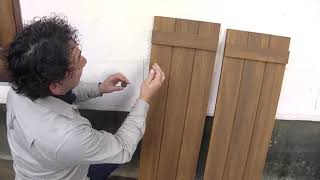 2 鋲の役割　デコラティークヴォレーの施工方法/アンティーク・ペイント工房セバスチャン