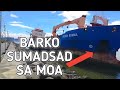 BARKO SA MANILA BAY, SUMADSAD SA MOA SEASIDE DAHIL SA BAGYO | PETER RONNA