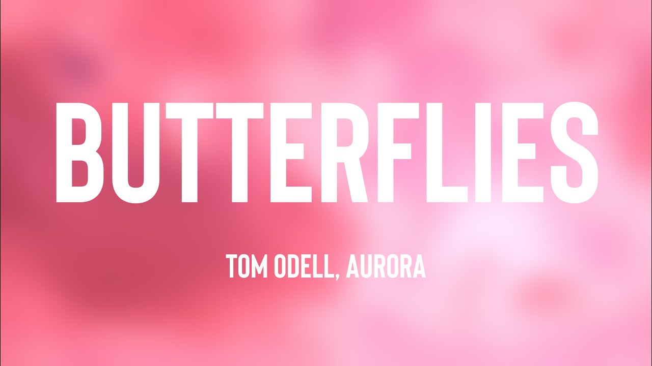 Butterflies Tom Odell, AURORA {Lyrics Video} 💭 YouTube