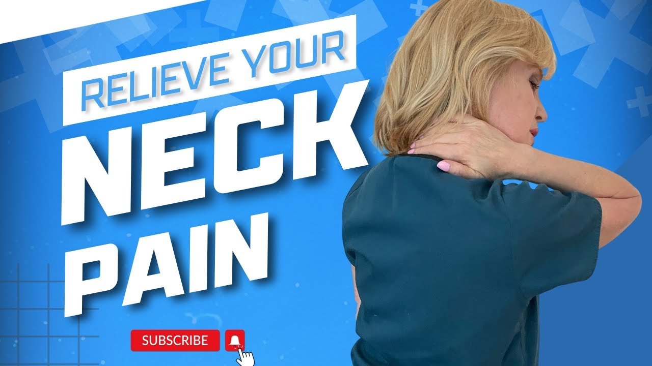 Treat Neck Pain - Stretches for INSTANT RELIEF! #FIXNECKPAIN