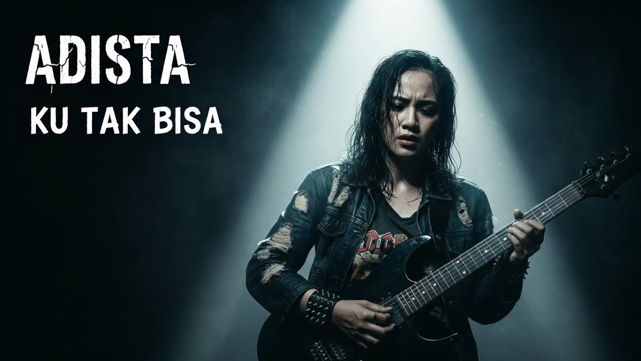 Adista – Ku Tak Bisa 🎸 Rock Version | AI Cover by Bunga Cover Music