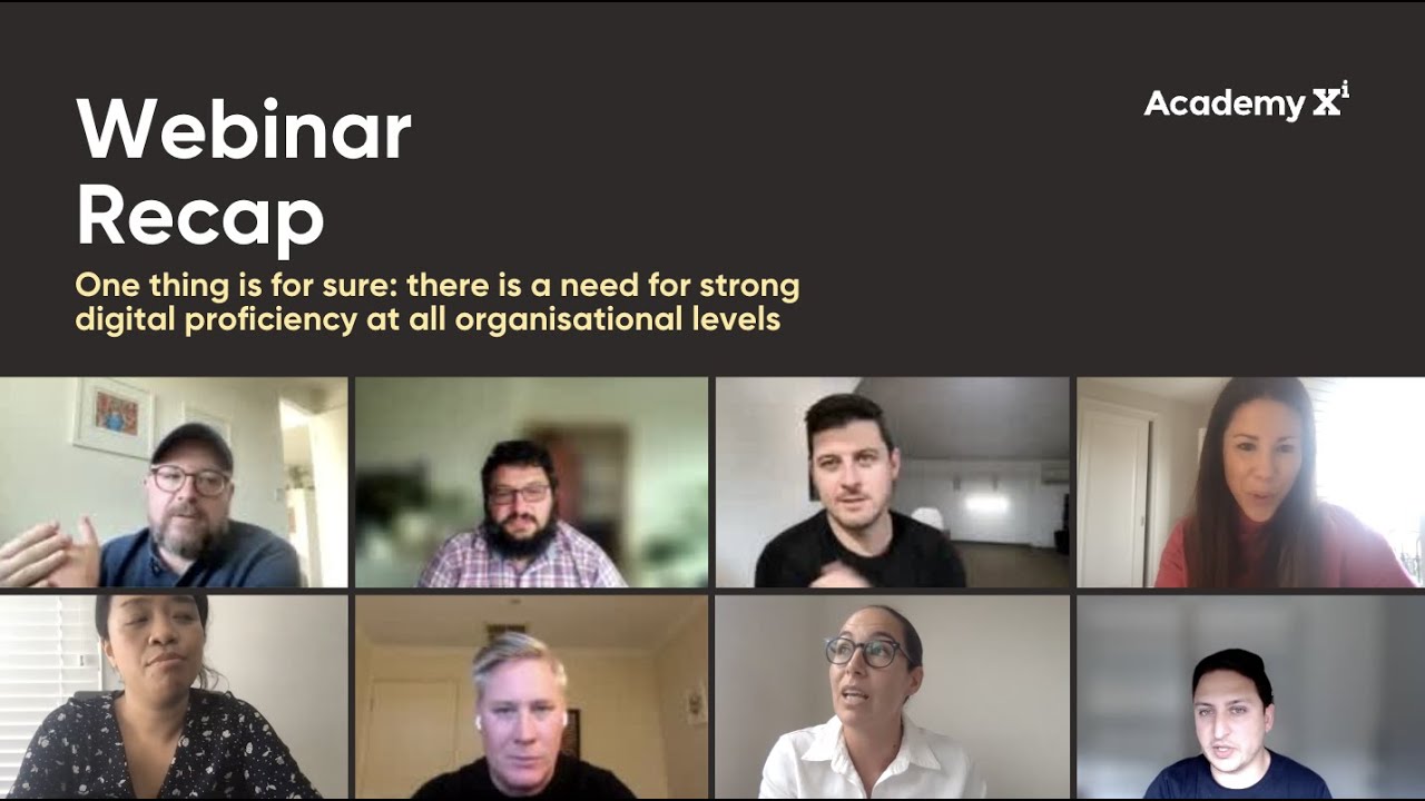 Academy Xi 2021 Webinar Series | Highlights