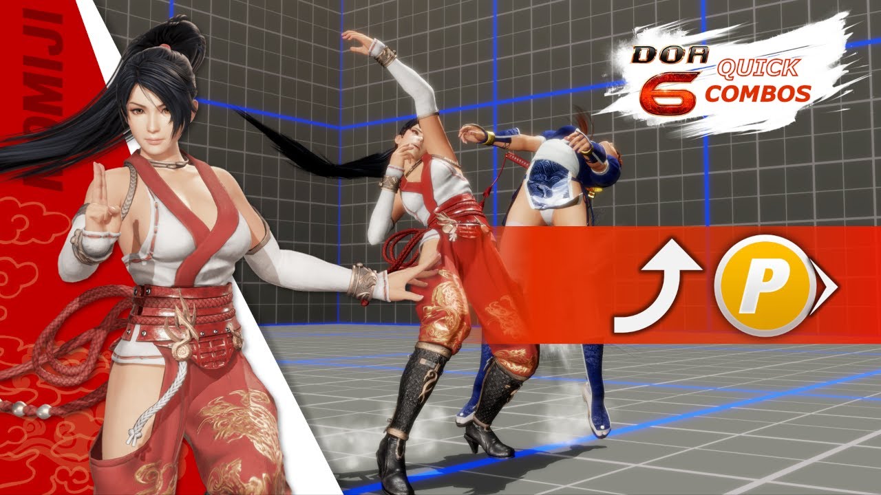 Momiji's (qcf)p | DOA6 Quick Combos