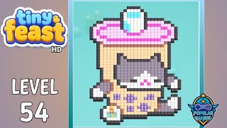 Tiny Feast Level 54: Gameplay Solution