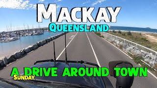 Mackay Qld A Drive Aroud Town