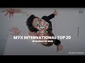 Myx international top 20  1 songs of 2022