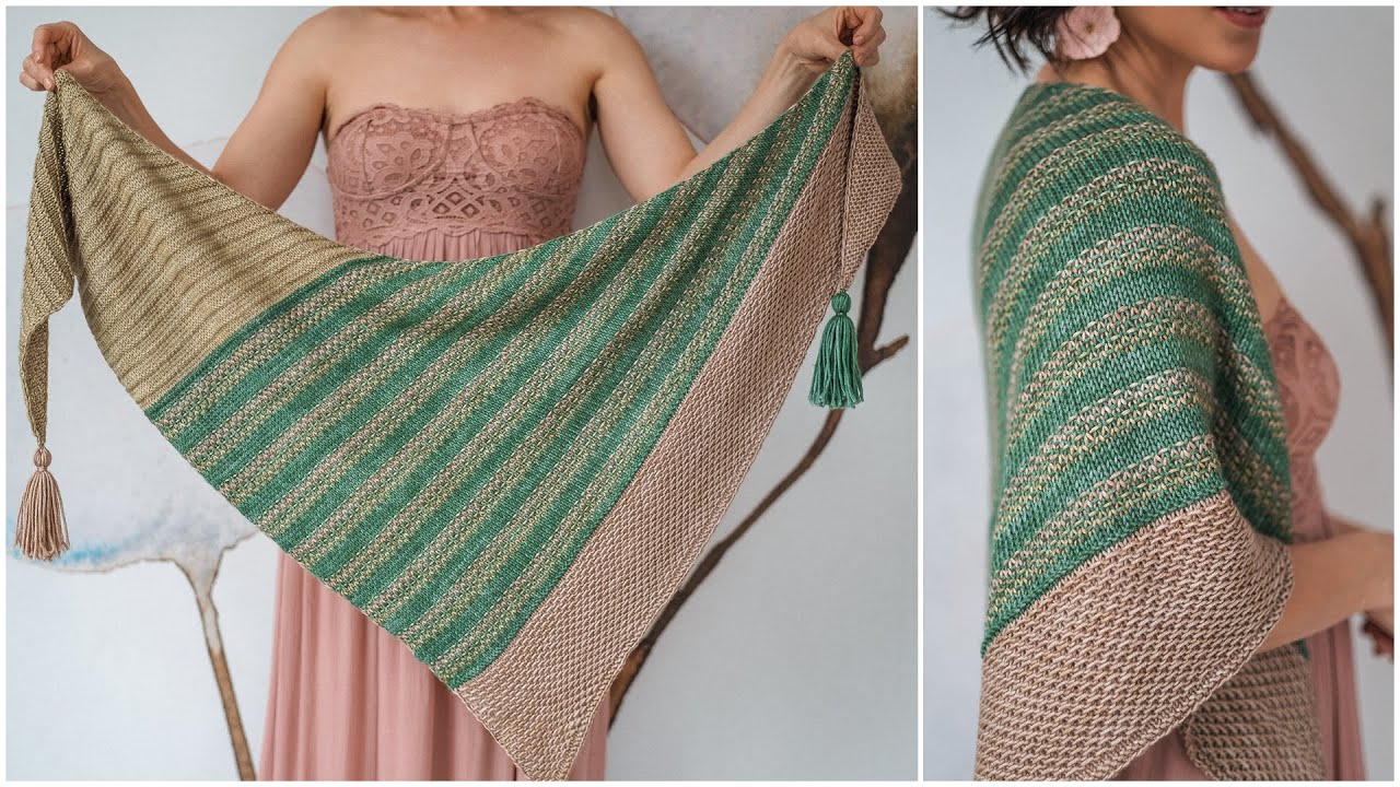Step-by-Step Instructions to Knit the Easy Reveil Shawl!