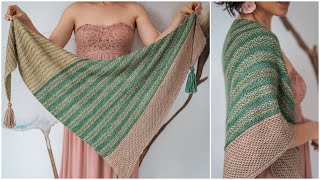 Step-by-Step Instructions to Knit the Easy Reveil Shawl!