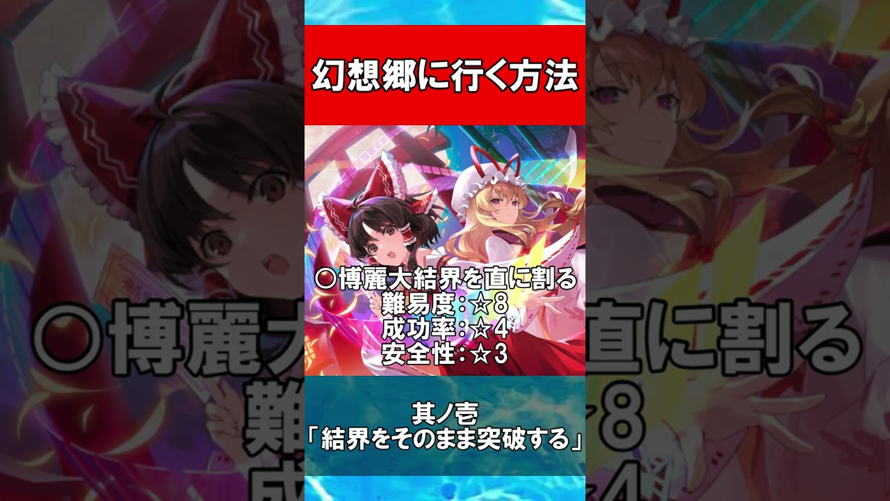 How to go to Gensokyo Part1
