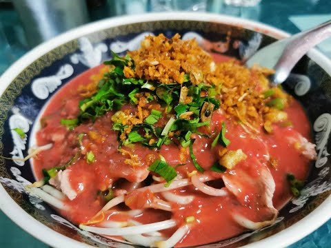 จุ่มนัวยายพัด เชียงคาน ต่างจากเย็นตาโฟอย่างไรมาดูกัน ร้านอาหารดังเชียงคาน เป็นไง หญิงส้มรีวิว