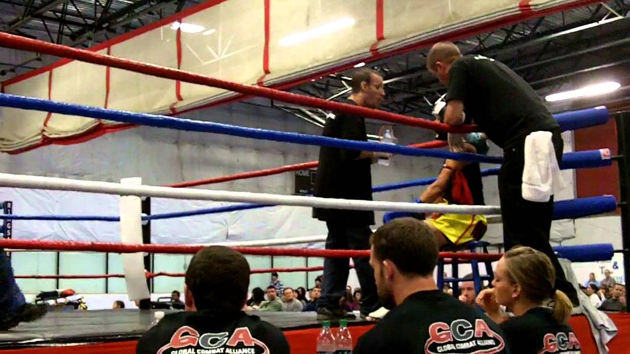 Jen Gaines First Kickboxing Fight YouTube