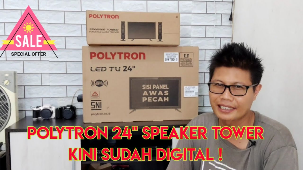 Unboxing Tv Digital Led Polytron 