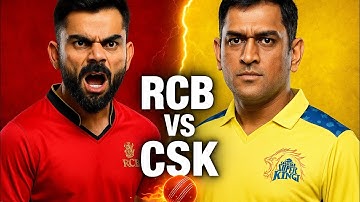 RCB vs CSK IPL Thriller 🏏 Full Match | WCC3 Gameplay 