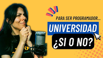 🎓¿Es NECESARIO tener TÍTULO UNIVERSITARIO para PROGRAMAR? 👩🏻‍🎓