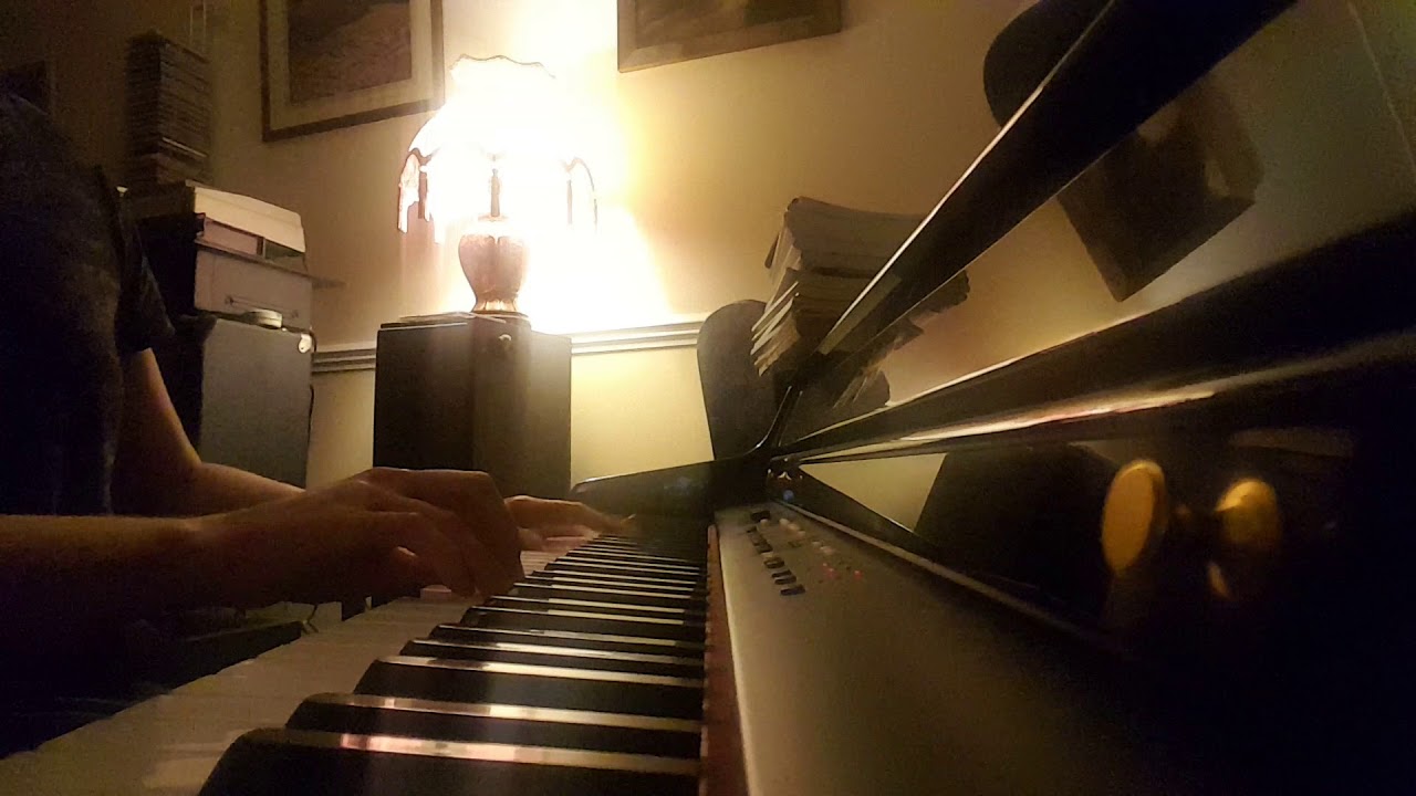 Georg Böhm Allemande in F major on piano